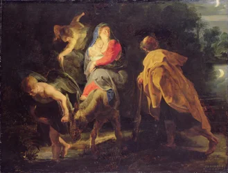 The Flight into Egypt, 1614